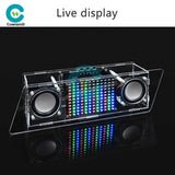 DIY Bluetooth Speaker Kit LED Music Spectrum Electronic Soldering Kit New - Model
