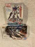 Ban Dai  1/144  GAT-X105 Strike Gundam And Mobile Suit Gundam Made In Japan Model