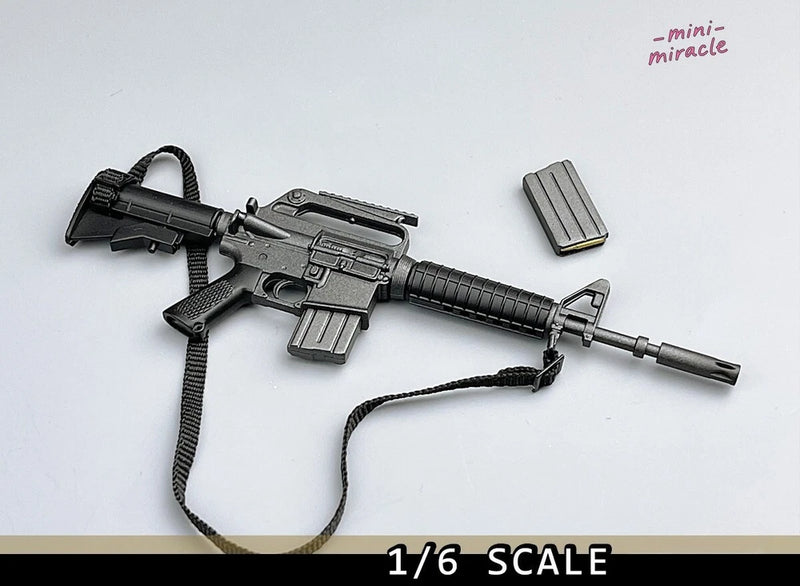 1Set WWII Army Rifle Warrior Gun Model For 12" Action Figure 1/6 Cool Model