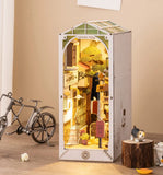Rolife Sunshine Town DIY Book Nook Stories Wooden Miniature Doll House for Gifts Model