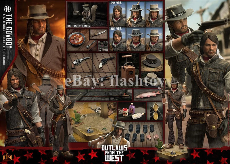 Presale LimToys LIM011 1/6 Wilderness Cowboys 12" Action Figure Model Toy Model