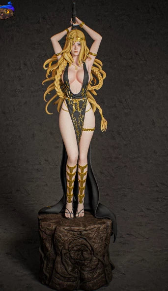 Resin Fantasy Beauty Girl Fairy Lady unassembled Unpainted 3 scales Choices Model