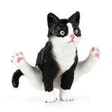 Black Sitting Cat Animal Toy PVC Action Figure Doll Kids Toys Party Gifts Model