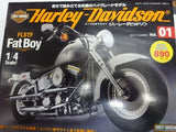 DEAGOSTINI 1/4 Fat Boy Harley-Davidson 1-89 Full Kit New! Model