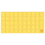 50 Pcs PBT Keycap Set DSA Mechanical Numeric Keypads for Keyboard, Yellow Model