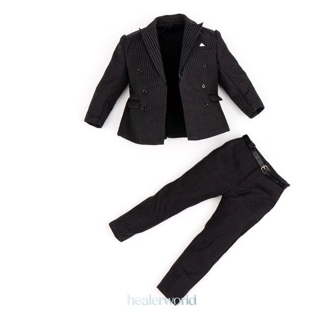1Set Male 1/6 Soldier Coat Pants Suit Model Fit for 6'' Action Figure Model