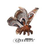 Little-Critterz Attacus Atlas Moth Handcrafted  - Miniature Porcelain Figurine Model