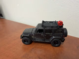 Auto World Jeep Wrangler Unlimited Black Model Car 1:64 Scale -Loose- Diecast Model