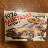 VINTAGE MPC 1975 FORD MUSTANG MACH 1 ANNUAL MODEL CAR KIT OPEN BOX Unassembled Model