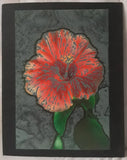 Digital Imaging PAINTERLY ROSE by Kirchner on Black Board 16" by 20" Model