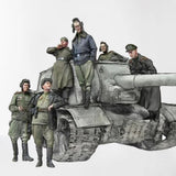 1/35 Russian Tank Crew Soldier RESIN FIGURE MODEL KIT Unassembled Unpainted NEW Model