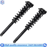 Pair Rear Coil Spring Shock Absorber Struts Assembly For Tesla Model S 2011-2016 Model