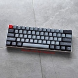 Dolch OEM Profile PBT Double Shot Keycaps Set for Cherry MX Mechanical Keyboards Model