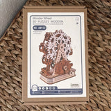 Wonder Wheel Wooden 3D Mechanical Puzzle Model Kit AMY32 133 PCS Ages 17+ Model