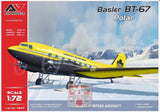 AA Models 7247 1:72 BT-67 Basler (Dakota) Polar aviation Plastic model kit Model