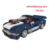 MOC Car Mustang 1967 Speed Champions Building Block Model Kit Toy Gift 376 Pcs Model