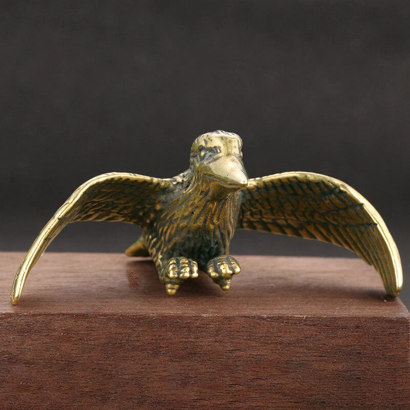 Brass Hummingbird Statue Animal Statue Toy House Tabletop Decoration Ornament* Model