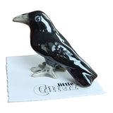 LITTLE CRITTERZ Bird Raven "Trickster" Miniature Figurine New FREE SHIP LC557 Model