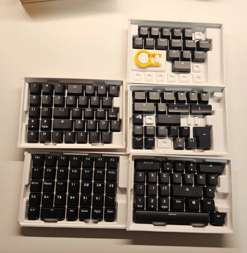 Glorious GPBT Backlit Keycaps Black (Open - Box / New) Model