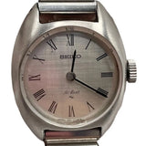 Seiko Hi-Beat 1120-0010 Mechanical Watch Silver Dial Roman 2 Hands Mesh Band Model