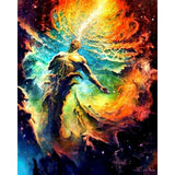 Paint By Numbers Adults kids Abstract Man Figure DIY Painting Kit 40x50CM Canvas Model