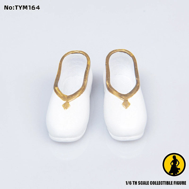 TYM164 1/6 Female Plastic Ancient Costume-style Shoes Model Fit 12" Figures Model