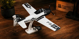 Black T-28 Trojan Navy Kit Card 3D Printed Aircraft Model Kit | Snap Fit Model