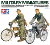 Tamiya 35240 1/35 Scale Military Model Kit WWII German Soldiers w/Bicycles Model