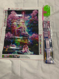 5D DIY Diamond Art Painting, Embroidery Kit Craft Castle Fantasy Theme Model