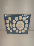 2x Through The Years School Photo Mat Boards K-12 Picture Collage Frame Insert Model