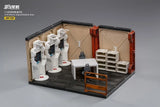In Stock JOYTOY Battle for the Stars Mecha Depot:Medical Area Action Figure 1/18 Model