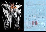 for HG Xi Gundam RX-105 Hathaway's Flash Waterslide Decals Glow Stickers Model