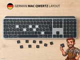 Logitech MX Keys Mac Space Gray ? QWERTY, Keys & Mechanism / Keycap & Mechanism Model