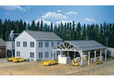 Walthers 933-3059 HO Gauge Planing Mill and Shed Main Building Kit Model