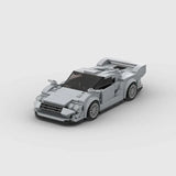MOC Car Mercedes-Benz CLK GTR Building Block Model Kit Toy Gift 284 Pcs Model