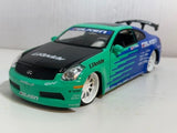 JADA OPTION D FALKEN 2003 INFINITI G35 COUPE 1:24 DIECAST MODEL NEW NO BOX Model