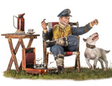 1/32 Resin Figure Model Kit Officer's Rest Scene Diorama Unassembled Unpainted Model