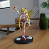 Sailor Moon Tsukino Usagi Anime Action Figure Doll Cake Topper Home & Car Decor Model