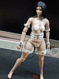 1Set Clothes For 12" Action Figure 1/6 Female Soldier White Strap Sexy Model Model