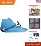 2.0 Blue Paper Airplane DIY Kit - Electric Launcher for Kids & Adults Model