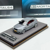 MORTAL 1/64 Scale BMW 1M Coupe E82 Grey Diecast Car Model Toy Collection Gifts Model