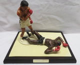 Muhammad Ali vs Sonny Liston, Legendary Knockout Fight, Figurine Display, NEW Model
