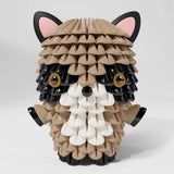 TRICOFUN?  Racoon Building Kit Model Model