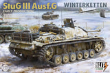 1/35 Assault Gun No. 3 G Early Stage "winter Anti Slip Track" Assembly Model Model