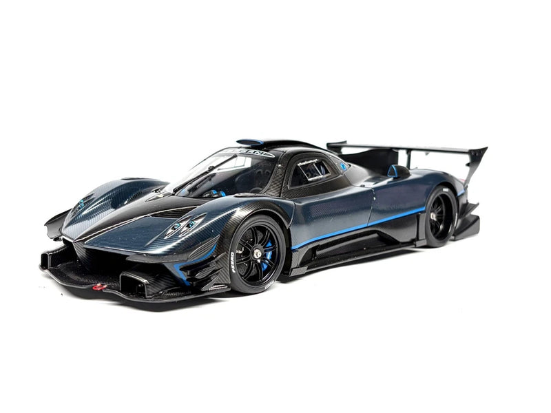 1/18 Diecast model car Autoart Pagani Zonda Revolution Blue Carbon boxed Model