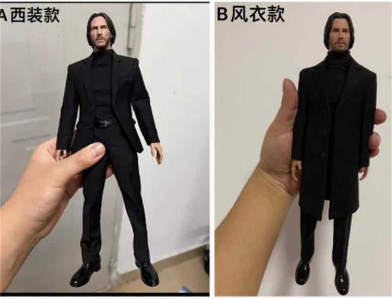 1/6Toy center AB Male Suit Clothes coat Jacket Outfit killer Model F 12'' figure Model
