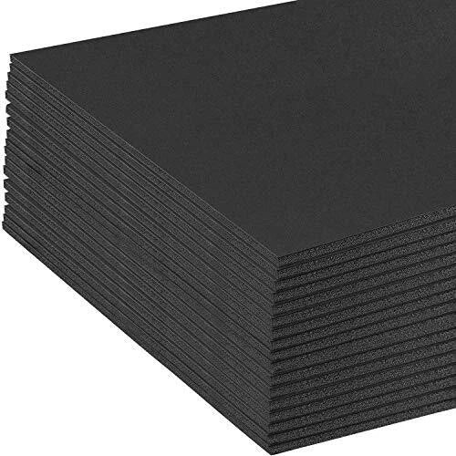 8x10 25 Pack 11x14 Black White Foam Board Sheets Poster Photo Mounting Craft Art Model