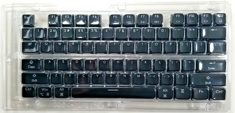 Hexgears Immersion A3 Low-Profile TKL Polycarbonate PC Shine Through Keycaps Model