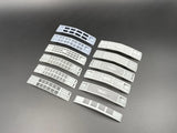 Chevy Work Truck, Cheyenne, GMC Sierra 3D Printed Grille for 1:25 AMT Model Kit Model