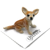 Little Critterz Chihuahua "Rascal" - Home Deocr Miniature Porcelain Figurine Model